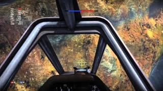 War Thunder_フラットスピンからの復帰からのワンパン