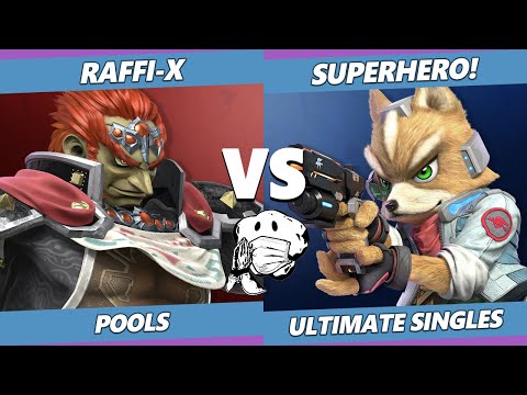 GOML 2020 SSBU - Raffi-X (Ganondorf, ROB) Vs. Superhero! (Fox) Ultimate Pools