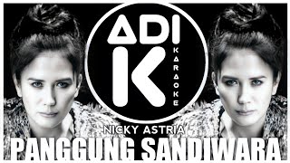 Download lagu NICKY ASTRIA - PANGGUNG SANDIWARA | KARAOKE | LYRICS mp3