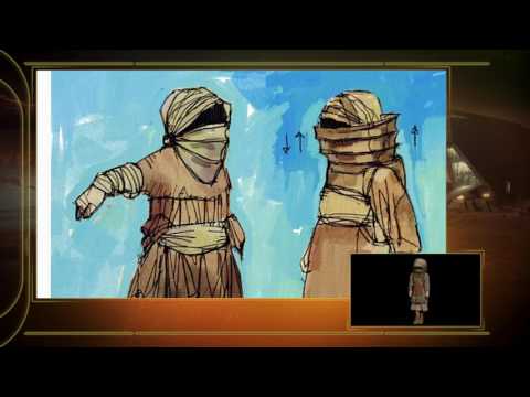 Star Wars Episode II Tusken Raider Woman And Child Costume Featurette
