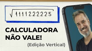 SQUARE ROOT of 1111222225 WITHOUT CALCULATOR?! 🛡 [Vertical]