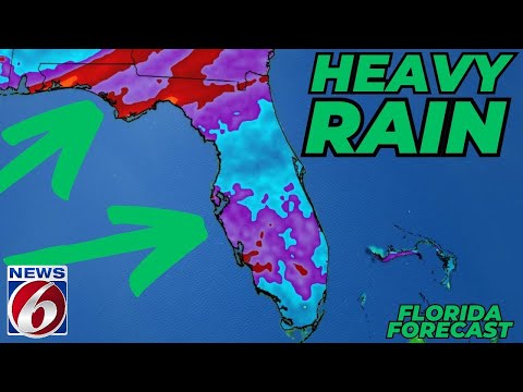Florida Forecast: Gulf of Mexico Blob To Bring Heavy Rain To Florida