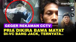 Download lagu Geger Rekaman CCTV Pria Dikira Bawa Mayat, Jacklyn Choppers Turun Tangan Ternyata Isi Biawak mp3