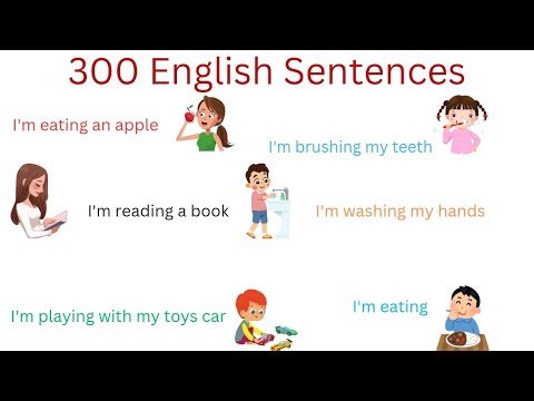 300 Action verbs in English with Sentences | Action verbs for beginners | Daily Sentences