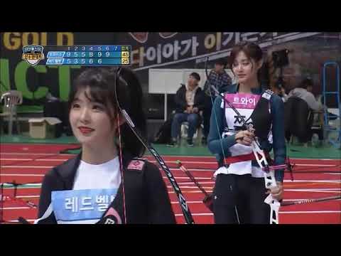 【TVPP】 Tzuyu(TWICE) vs Irene(Red Velvet) - Match of archery goddesses @Idol Championship 2018