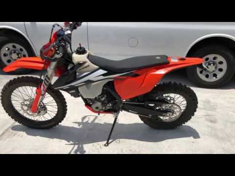 KTM 350 EXC F lowered 50mm and Vortex Added