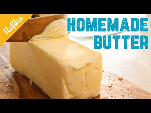 How to Make Homemade Butter | Natural Butter from Milk at Home