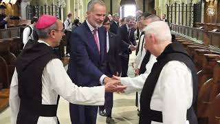 Su Majestad el Rey preside la reunión del Patronato del Real Monasterio de Santa María de Poblet