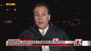 Man charged after attacking Smithfield hospital worker with knife, police say