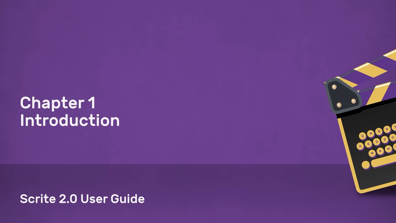 Introduction to Scrite | User Guide for v2