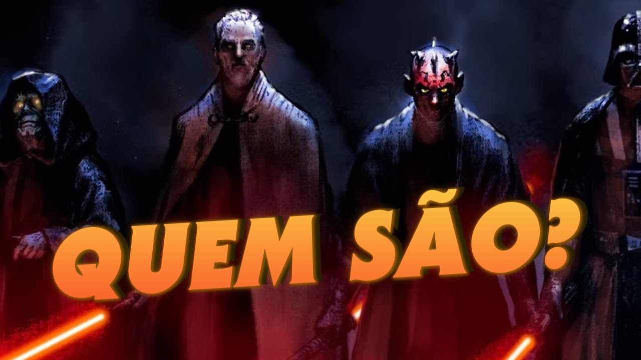 Todos os 38 LORDES SITH de Star Wars EXPLICADOS (Cânone)