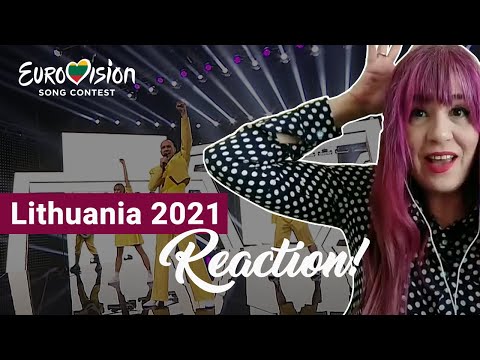 Israeli Eurovision commentator reacts to Lithuania 2021 | The Roop - Discoteque