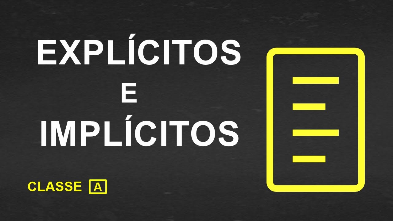 Português - Semântica - Aula 04 - Explícitos e Implícitos