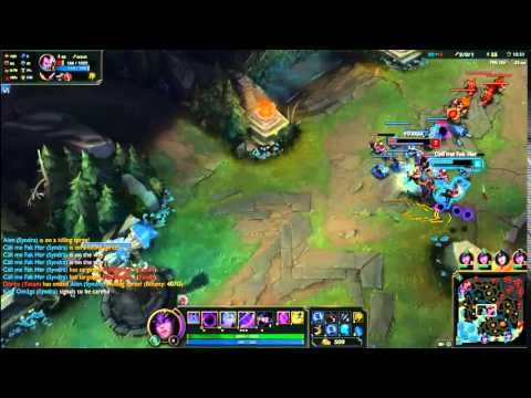 Syndra outplays Yasuo (very nice)