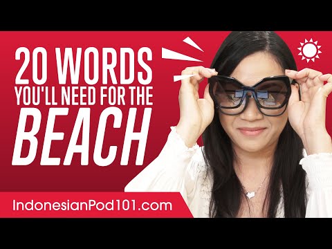 20 Words You'll Need for the Beach in Indonesia