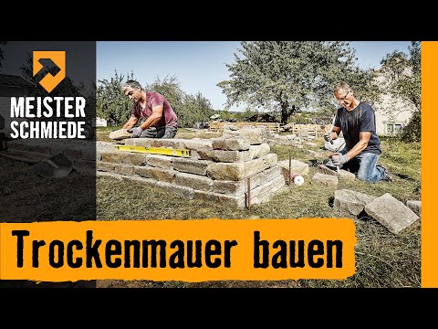 Trockenmauer bauen | HORNBACH Meisterschmiede