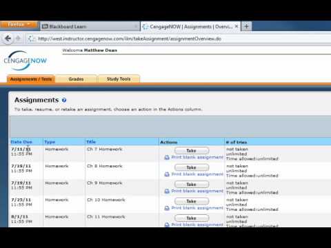 Cengagenow Accounting Answers Detailed Login Instructions Loginnote