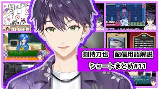 【剣持刀也/にじさんじ切り抜き】配信用語解説ショートまとめ11