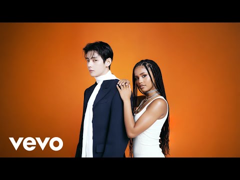 Taehyung (of BTS) ft Tyla - For us (Music Video)