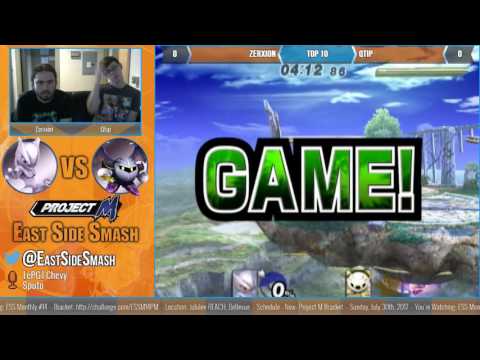 ESS Monthly #14: Qtip (Meta Knight) vs Zerxion (Mewtwo) - Top 10 - Project M