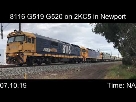 8116 G519 G520 on 2KC5 in hoppers & Newport