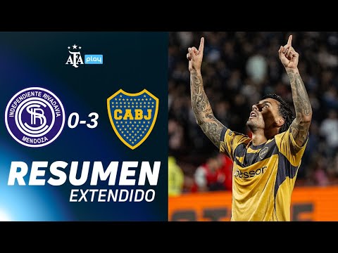 Independiente Rivadavia 0 vs. Boca Juniors 3 | #TorneoClausura2025 | Resumen Extendido | Fecha 5