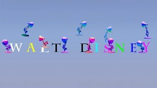 288-Ten Color Pixar Lamps Luxo Jr Logo Spoof Color WALT DISNEY