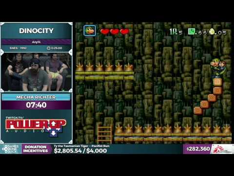 DinoCity by Mecha Richter in 0:22:56 - SGDQ2016 - Part 73