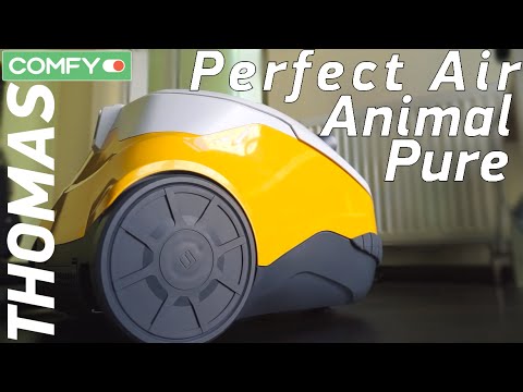 Пылесос Thomas Perfect Air Animal Pure желтый - Видео