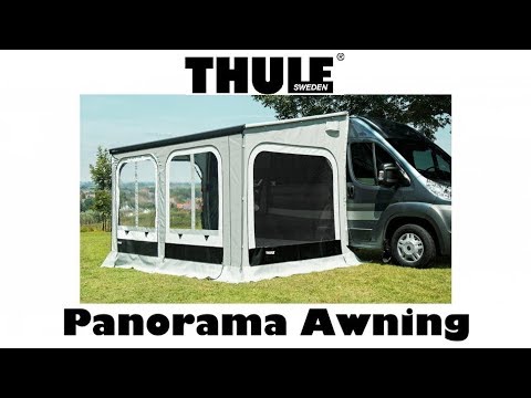 Thule Panorama Caravan Campervan or Motor home Awning 1st time set up