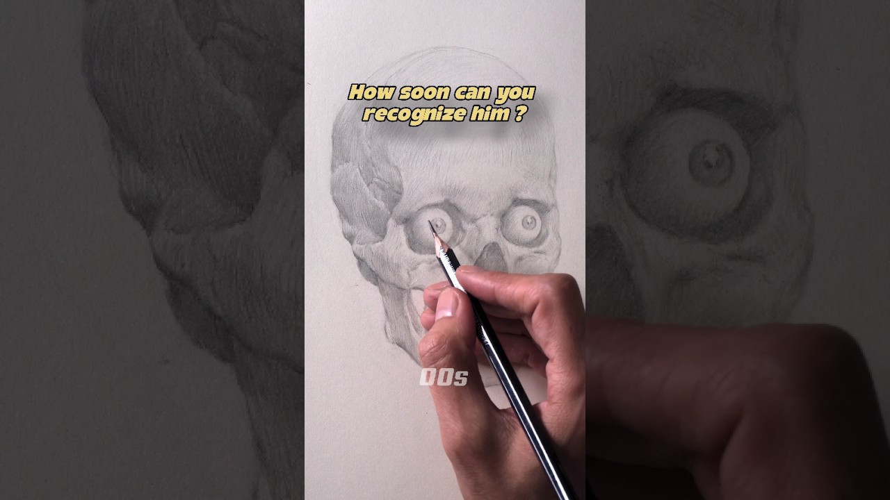 How soon can you recognize him? #art #drawing #anatomydrawing