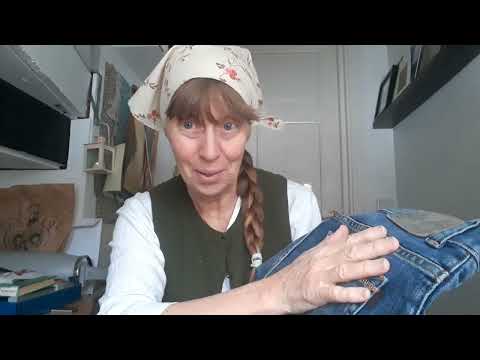 Återbruk med Mor Anna - Jeansficka