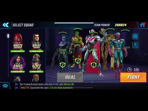 Ultimus VII - Node I3 - Marvel Strike Force - MSF