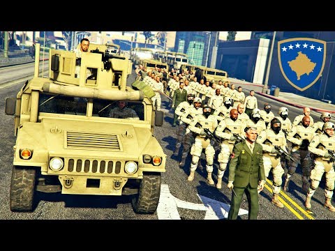 GTA 5 SHQIP - Sulmi i Parë i Ushtris se Kosovës !! - SHQIPGaming