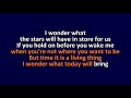 Ozma - I Wonder - Karaoke Instrumental Lyrics