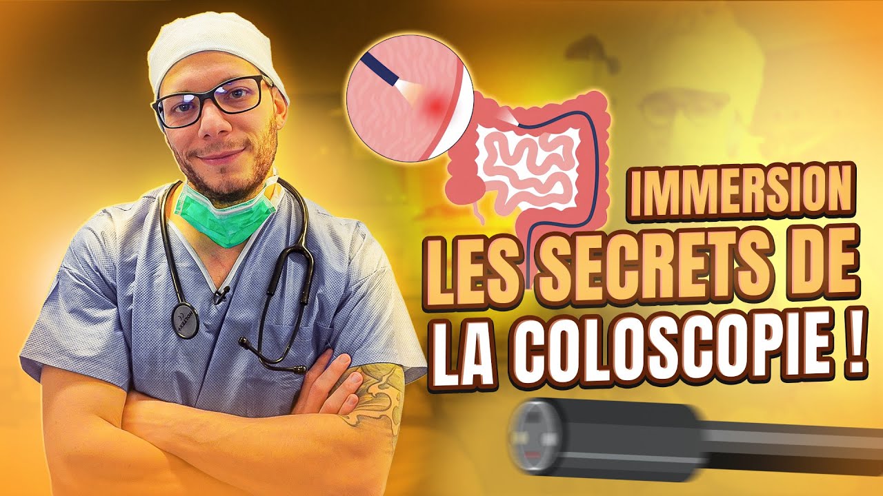 La coloscopie, ce que vous n'avez jamais vu !
