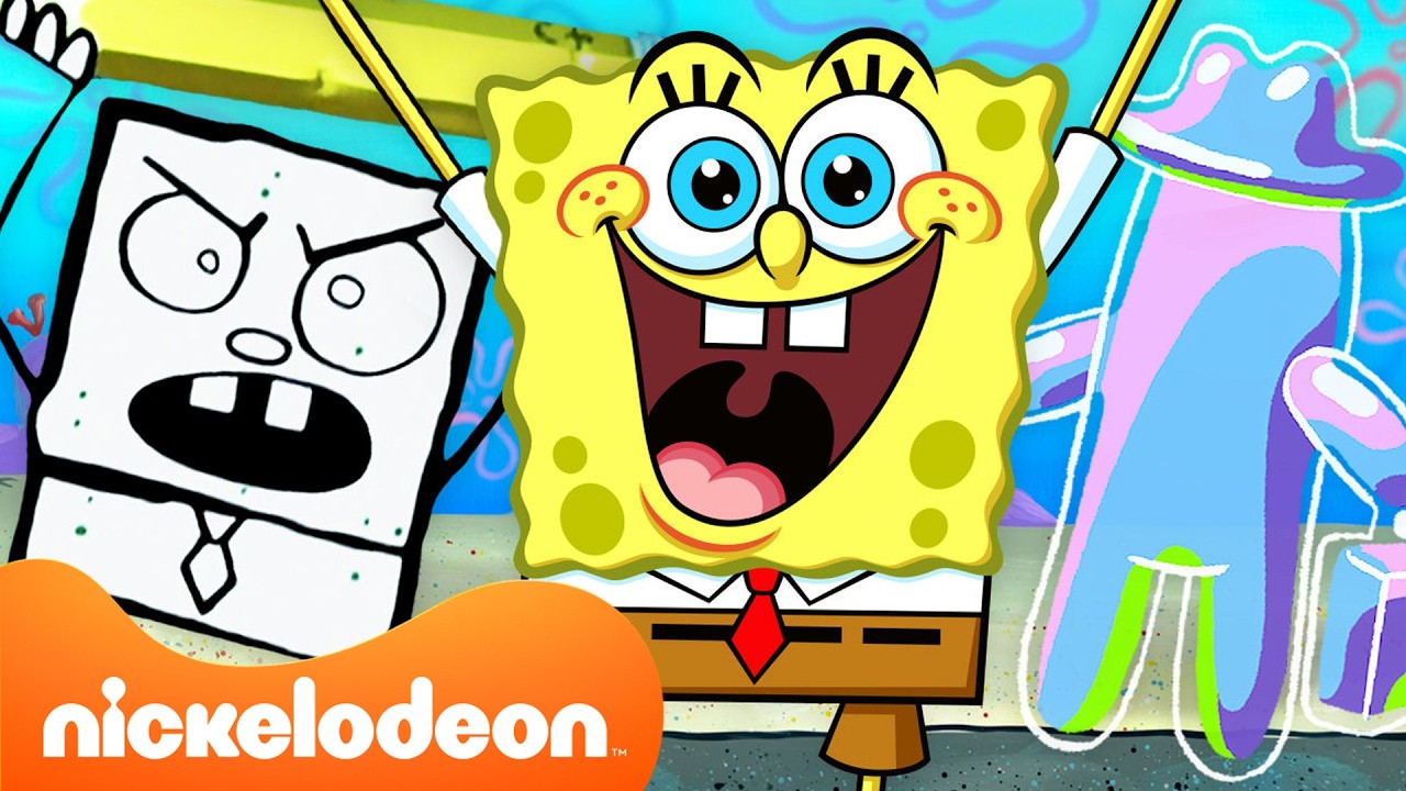 ساعتان من كل شخصيات سبونج بوب! 🧽 | سبونج بوب | Nickelodeon Arabia