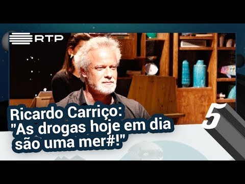 Ricardo Carriço: "As drogas hoje em dia são uma mer#!" | 5 Para a Meia-Noite | RTP