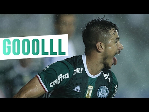 Gols - Santos 1 x 2 Palmeiras - Paulistão 2017