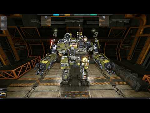 MechWarrior Online - new mech Corsair 'Broadside' AC20 AC10 2 x Snub-nose PPC gameplay
