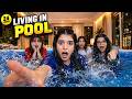 Living In A POOL For 24 Hours Day 54 100