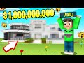 I BUILT A $1 BILLION MANSION In BEE TOWN! (Minecraft)