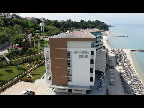Ammon Zeus Hotel Aerial View - drone video