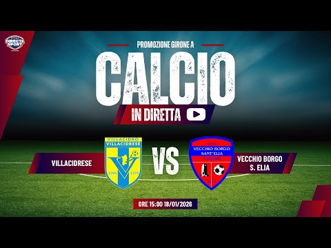 Calcio Promozione Gir. A - Villacidrese Calcio-Vecchio Borgo S. Elia (2-0)