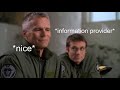 Jack O Neill And Daniel Jackson Being A Chaotic Duo For 5 Minutes And 48 Seconds Stargate SG 1