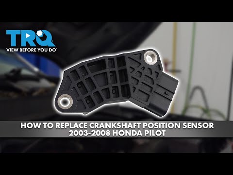 How to Replace Crankshaft Position Sensor 2003-2008 Honda Pilot