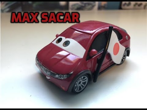 Disney Cars 2 Max Sacar (Extremely Rare 4-Pack Exclusive)