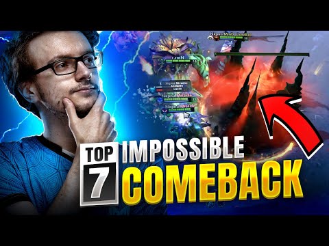 TOP 7 Impossible Comebacks in Dota 2 History