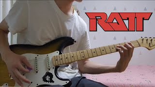 Ratt - I Want To Love You Tonight (Guitar cover)