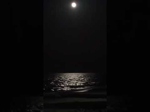 SUPER 🌙LUNA EN EL 🌊MAR